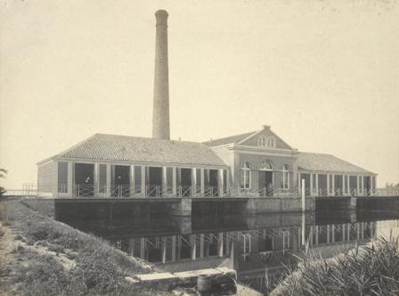 Het stoomgemaal in Spaarndam