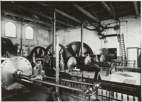 Interieur stoomgemaal Katwijk