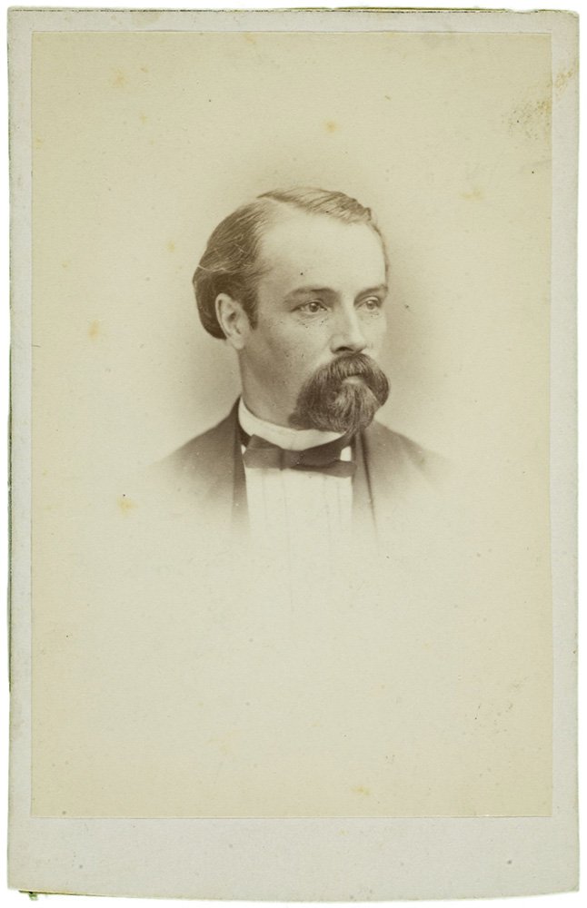 Portret van Jan Willem Hendrik Rutgers van Rozenburg (1830-1902)