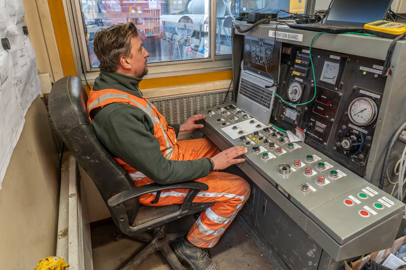 Boring wordt op afstand bestuurd