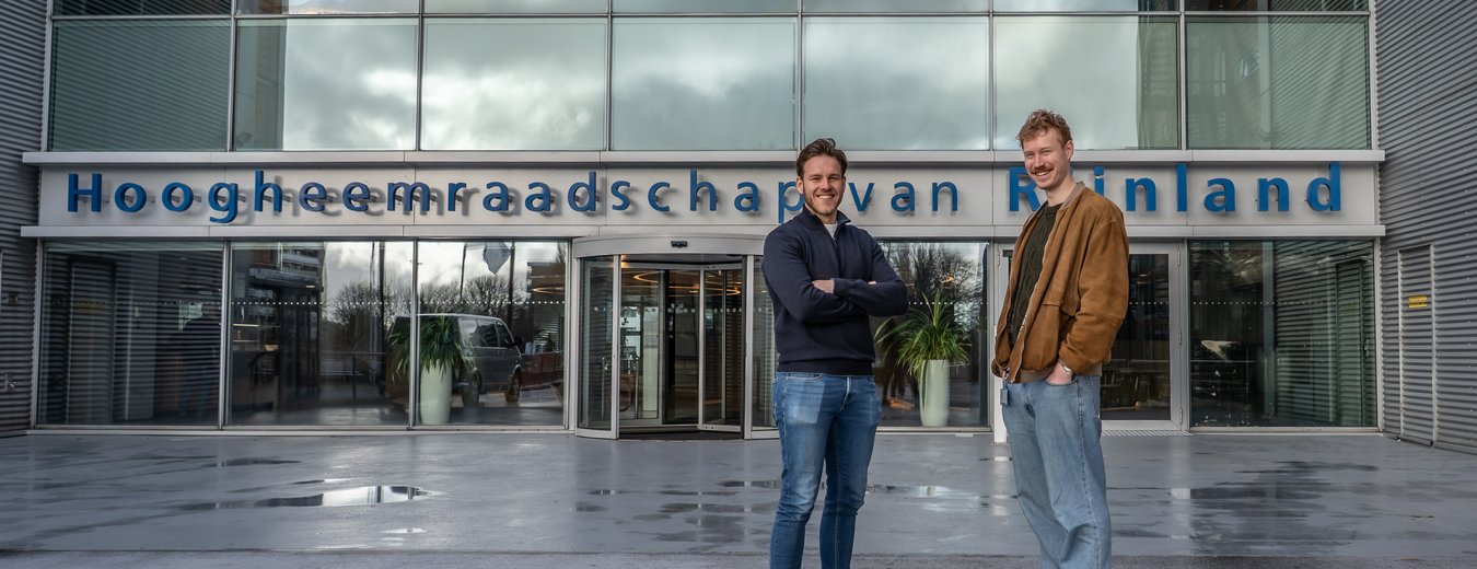 Trainees Emile en Rik vertellen