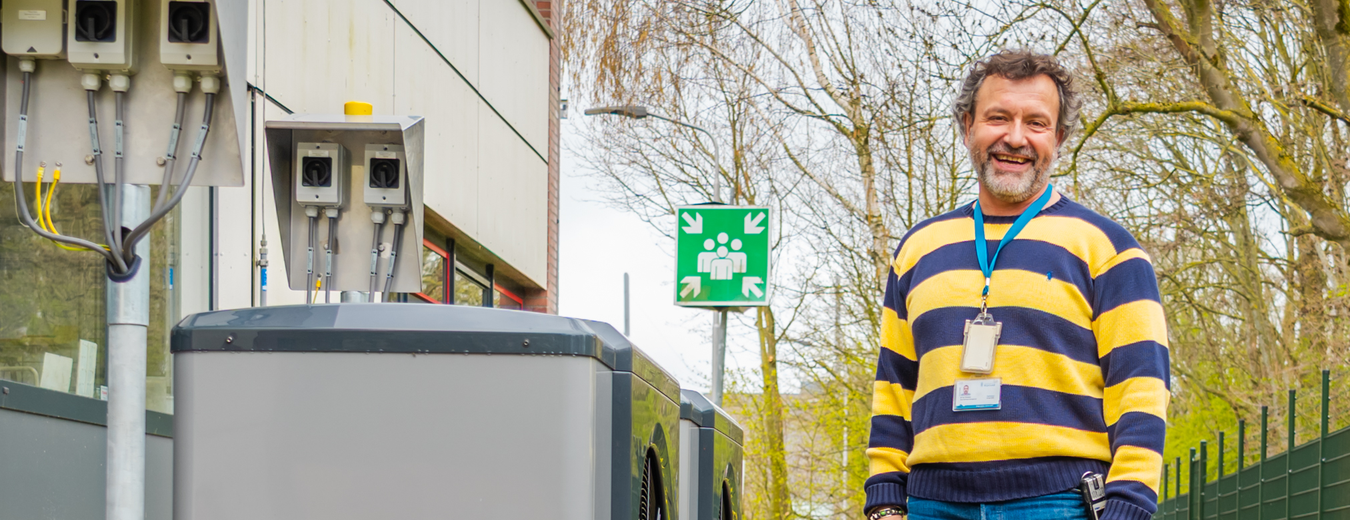 Ed van Someren voor de lens