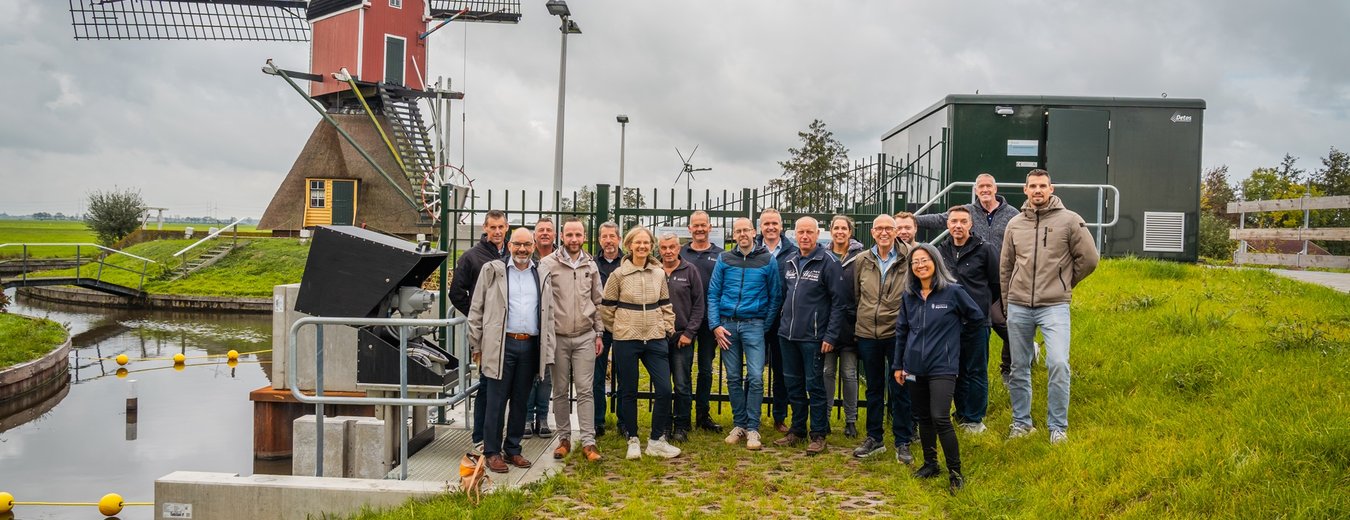 Opening poldergemaal Lagenwaardsepolder