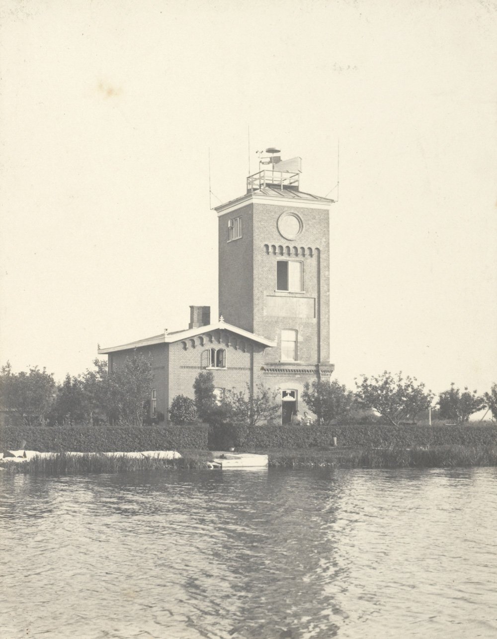 Observatorium in Oude Wetering, A.J. van der Stok, 1896
