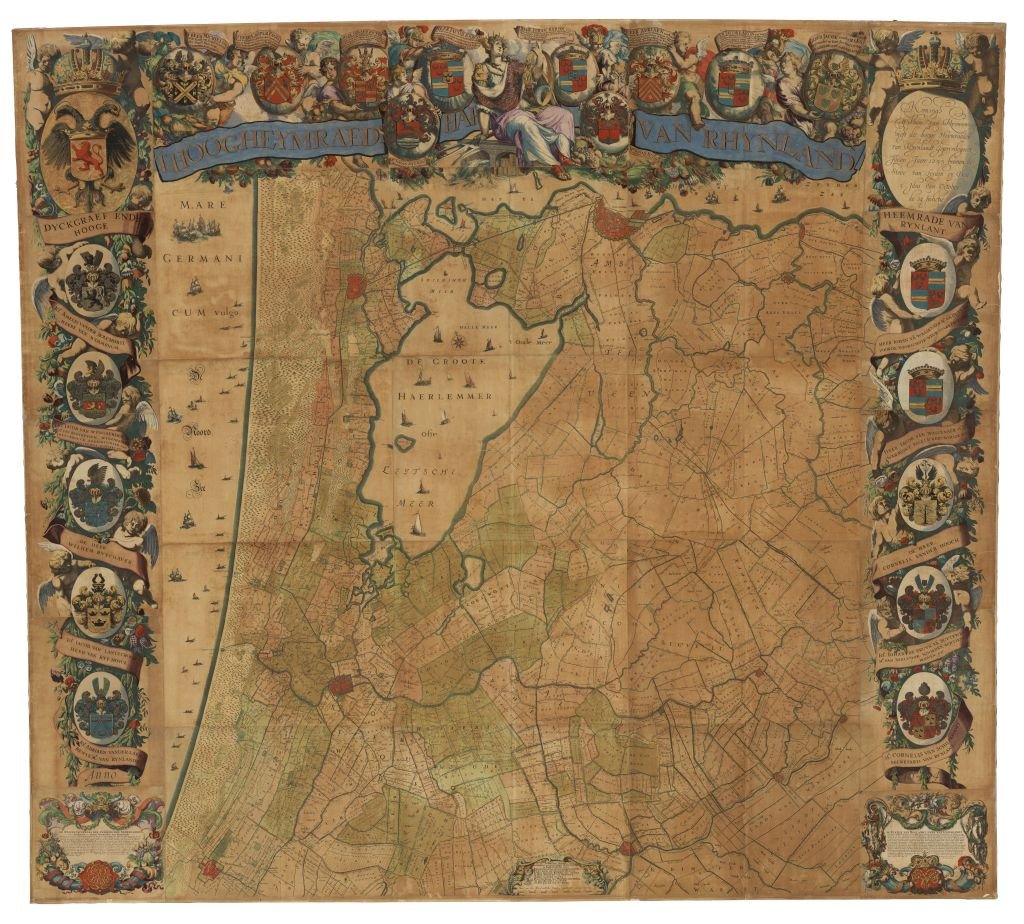 t’Hoogheymraedschap van Rijnland, herzien door Johannes Douw in 1687