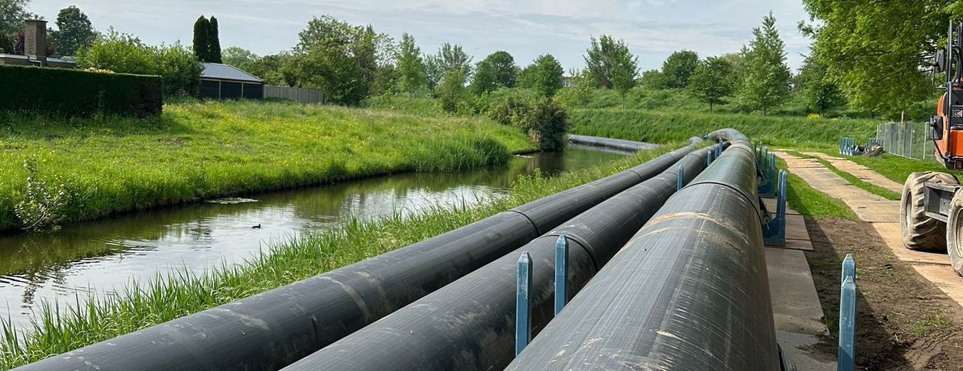 Foto vervangen persleiding Hoofddorp