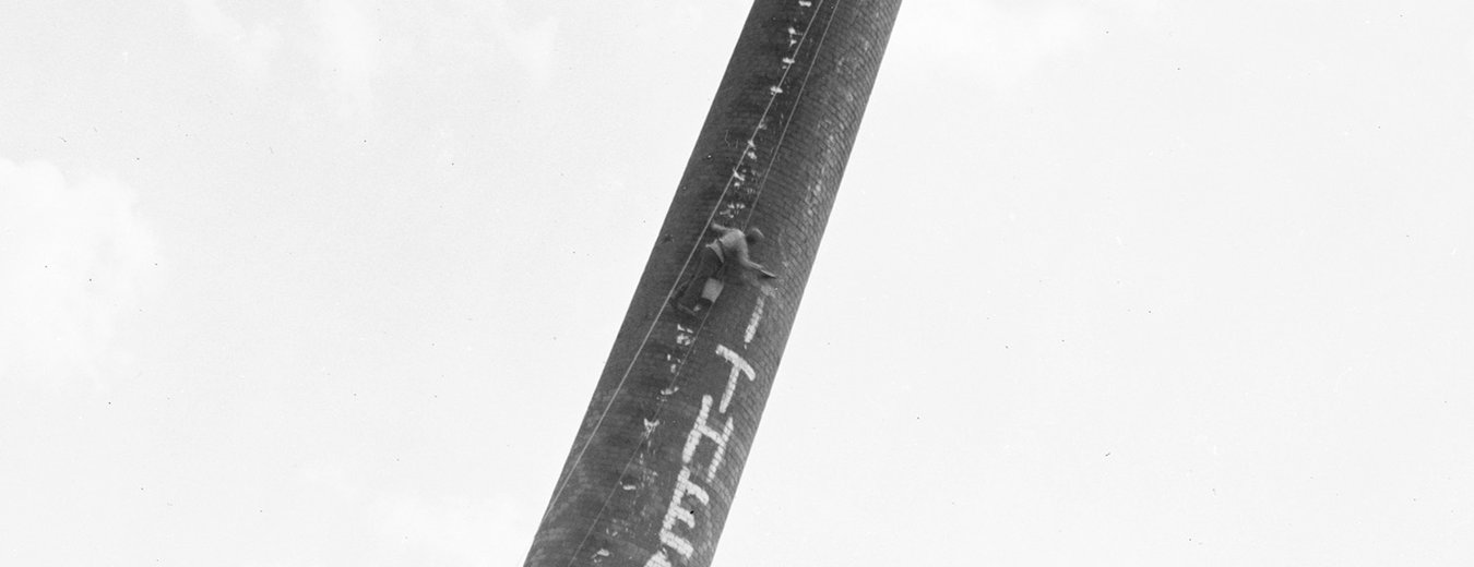 Uitsnede van foto FOTO-800088: schoorsteen