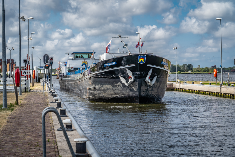 Jan Willem voor de lens Spaarndam (1)