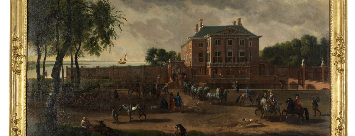 Het huis Zwanenburg, Dirk Maes, circa 1702