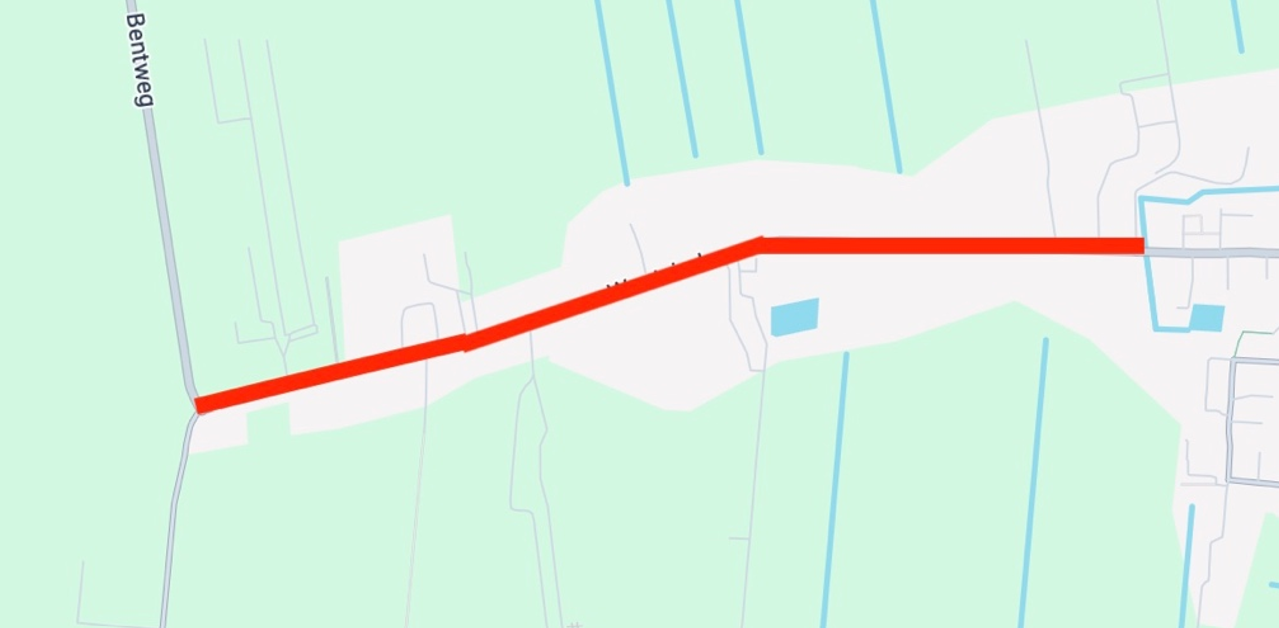 Locatie Hazerswoude-dorp