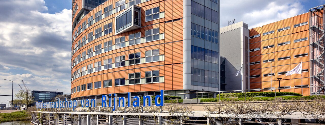 Het hoofdkantoor van Rijnland in Leiden