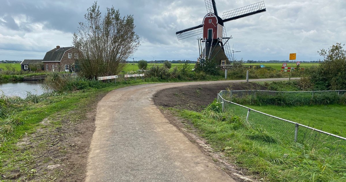 Dijkverbetering Ofwegen, Woubrugge