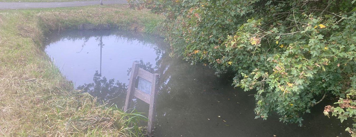 Persleidingbreuk Veerpolderpad Warmond