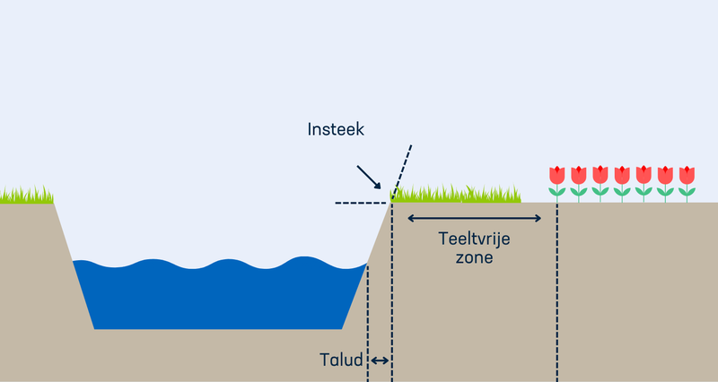 Teeltvrije zone bollen en akkerbouw