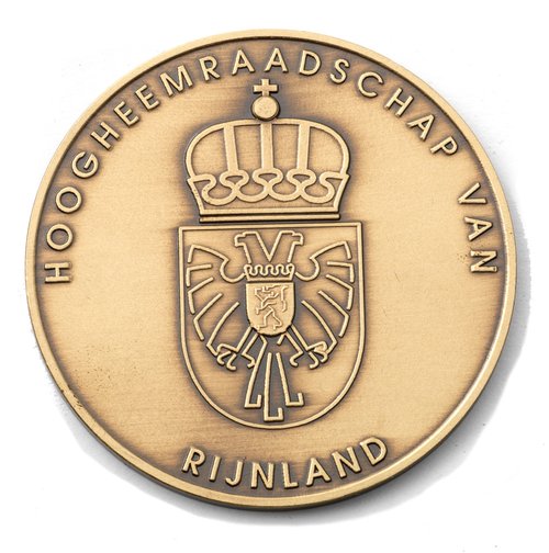 Penning vervaardigd als aandenken aan de bestuursverkiezingen van 2008