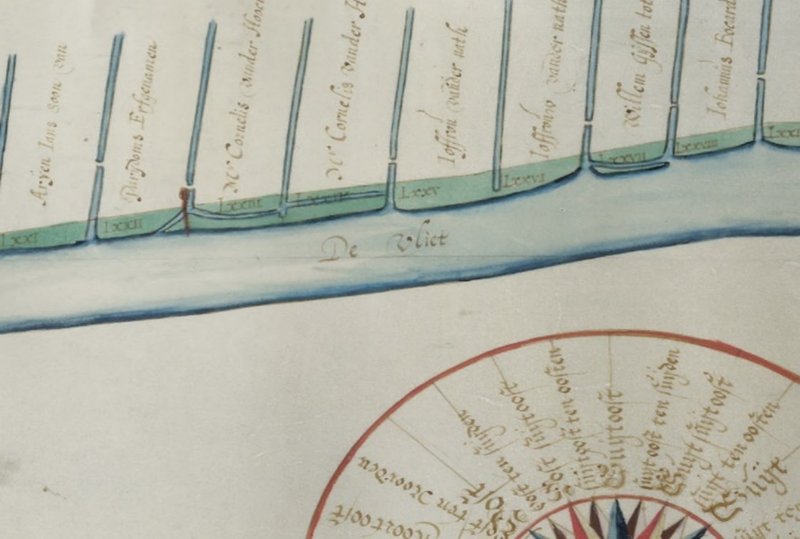 fragment kaart Jan-Jansz