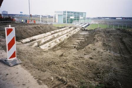 Gemaal Rijk tijdens werkzaamheden