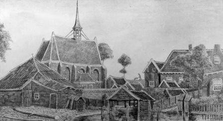de oude kerk Spaarndam