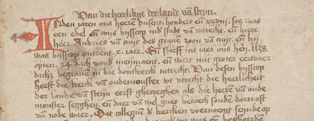 middeleeuws handschrift