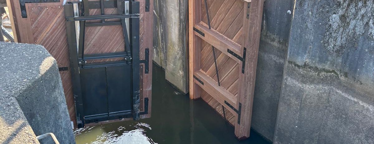 sluis den ham-nieuwe deuren